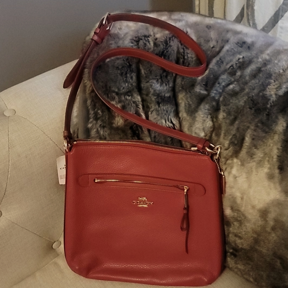 Coach Red Cross Body Bag